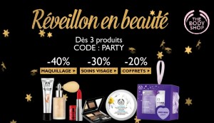 Jusqu’à 40% de réductions chez Body Shop