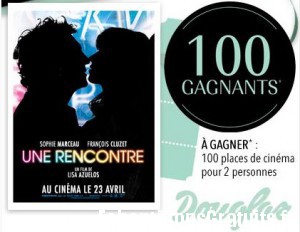 “Une Rencontre”: 100 places de cinéma à gagner