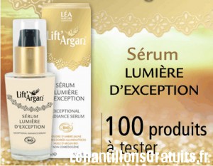 Sérum lumière Lift’Argan à tester