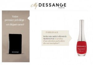 Club Dessange: un carnet et un vernis à ongles en cadeau