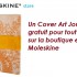 Cover Art Journal gratuit pour tout achat sur Moleskine