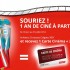 Carte cinéma 2 pour 1 Gaumont-Pathé à gagner avec Colgate