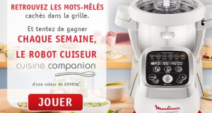 5 robots de cuisine Moulinex à gagner