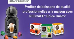 300 machines à café Dolce Gusto + 4 boîtes de capsules gratuites à tester