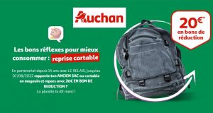 Reprise cartables chez Auchan: recevez 20€ en bons d?achat