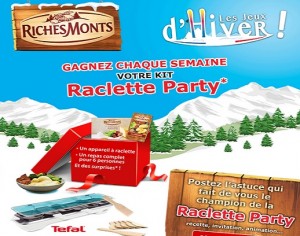 Gagnez votre kit Raclette Party