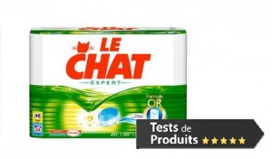 Testez les tablettes lessive LeChat Expert