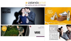 Offres exclusives sur Zalando Privé: jusqu’à 75% de réduction