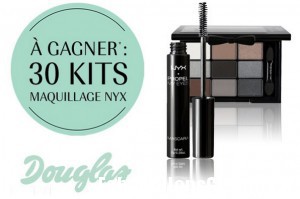 Kits Nyx à gagner et offres sur les coffrets de parfum chez Douglas