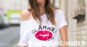 10 ans de Glamour: t-shirts à personnaliser sur le magazine de juillet