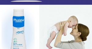 Mustela: testez l’huile pour le bain de bébé