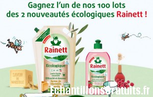 Lots de produits écologiques Rainett à gagner
