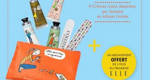 L’Occitane et Elle: une trousse mains édition limitée offerte dès 15€ d’achats