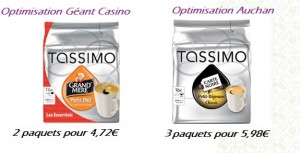 Tassimo: optimisation sur les dosettes de café Carte Noire et Grand’Mère