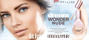 105 fonds de teint Dream Wonder Nude Maybelline et échantillons gratuits à remporter