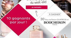 Nocibé: 30 eaux de parfum Quatre de Boucheron à gagner ce week-end