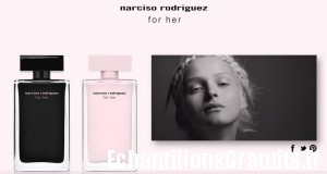 Parfum For Her de Narciso Rodriguez: échantillon gratuit