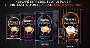 Échantillons gratuits Nescafé Espresso