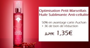 Le Petit Marseillais: optimisation sur l’huile sublimante chez Auchan