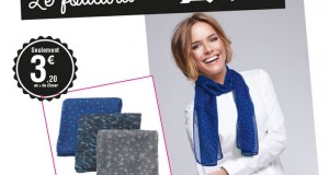 Les foulards Secrets d’Emma à petit prix avec le magazine Closer