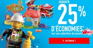 Bons plans sur les jouets LEGO: 20% d’épargne et 10€ remboursés dès 30€