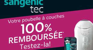 Tommee Tippee : poubelle à couches Sangenic Tec 100% remboursée