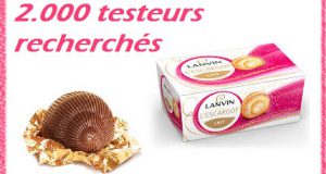 2.000 testeurs pour les bouchées de chocolat Lanvin l’Escargot