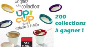 Café San Marco :  200 collections de tasses UP’CUP à gagner