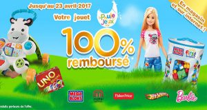 ToysRUs : jouets Mattel, Fisher-Price, Barbie, MegaBloks 100% remboursés