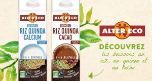200 boissons Riz & Quinoa AlterEco à tester gratuitement