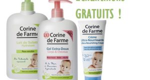 Corine de Farme : 3 échantillons gratuits pour bébé offerts