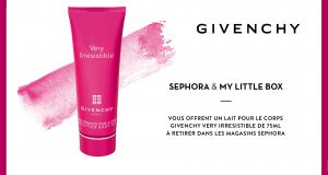 Un lait corps Givenchy offert chez Sephora sans obligation d’achat