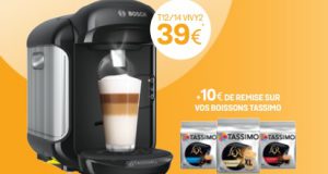 Bon plan Tassimo : machine Vivy à 39€ + 10€ en bons de réduction