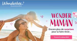 Wonderbox : -10% + livraison gratuite pour la Fête des Mères