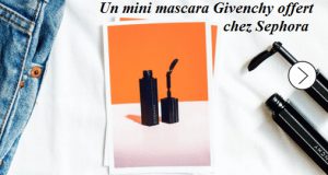 Un mini mascara Givenchy offert chez Sephora