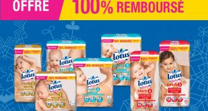 Couches Lotus Baby Touch gratuites car 100% remboursées