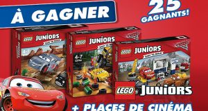 Cars 3 : 25 lots parmi coffrets Lego + places de cinéma à remporter
