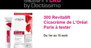 300 soins Revitalift Cicacrème de L’Oréal gratuits à tester