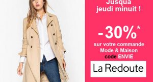 La Redoute : -30% sur les nouvelles collections Mode et Maison