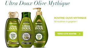 50 routines cheveux & corps Ultra Doux Olive Mythique à gagner