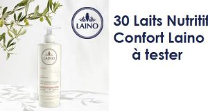 30 soins Lait Nutritif Confort Laino à tester