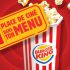 Menu enfants Burger King : une place Cinéchèque offerte