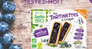 Jardin Bio : 100 packs de tartinettes à la myrtille à tester