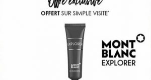 Un gel douche Mont Blanc Explorer gratuit chez Sephora
