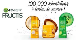Garnier : échantillons gratuits Fructis à remporter