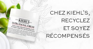 Bon plan recyclage Kiehl’s : une miniature Ultra Facial Cream offerte
