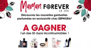 Jeu Maman Forever Sephora : 50 duos de parfums à remporter