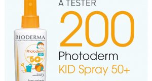 200 spray solaires Photoderm Kids de Bioderma à tester