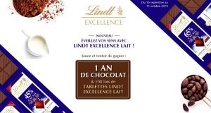 Grand Jeu Lindt Excellence : des tas de tablettes de chocolat à gagner