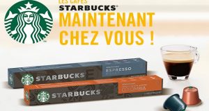 Sampleo : grand test de café Starbucks pour Nespresso